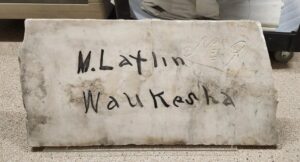 Marble fireplace hearth